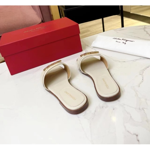 Replica Salvatore Ferragamo Slippers For Women #1124103 $82.00 USD for Wholesale