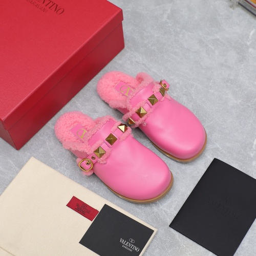Replica Valentino Slippers For Women #1124152 $125.00 USD for Wholesale