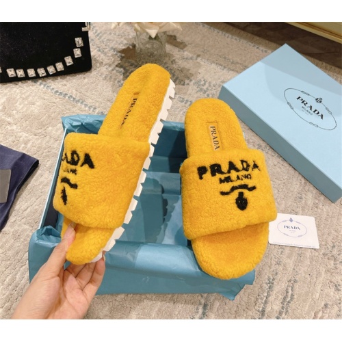 Replica Prada Slippers For Women #1124212 $85.00 USD for Wholesale