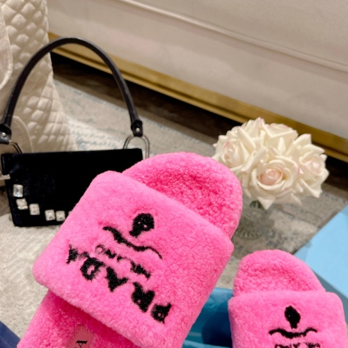 Replica Prada Slippers For Women #1124213 $85.00 USD for Wholesale