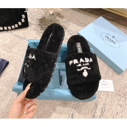 Replica Prada Slippers For Women #1124215 $85.00 USD for Wholesale