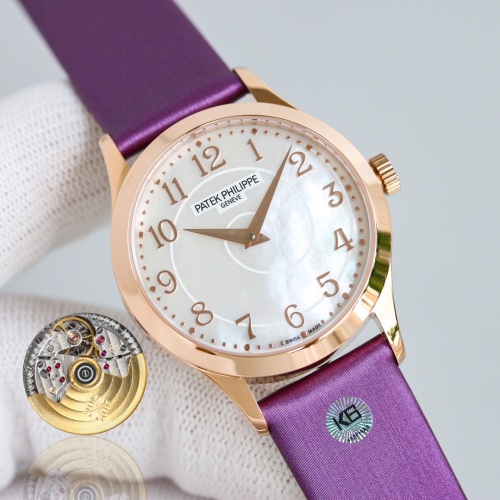 Replica Patek Philippe AAA Quality Watches For Women #1124269 $482.64 USD for Wholesale
