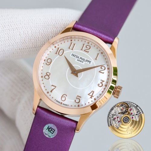 Replica Patek Philippe AAA Quality Watches For Women #1124269 $482.64 USD for Wholesale