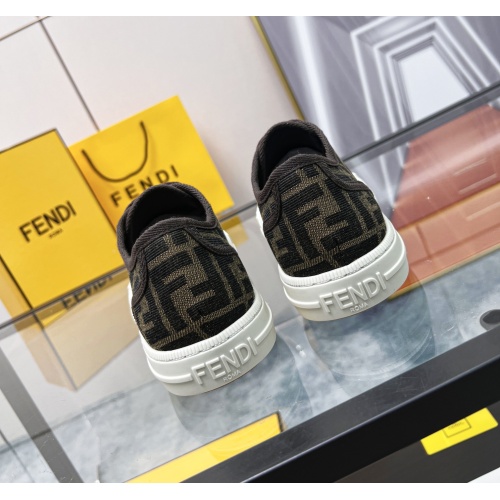 Replica Fendi Casual Shoes For Women #1124438 $82.00 USD for Wholesale