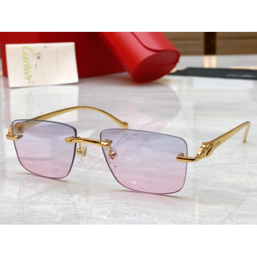 Cartier AAA Quality Sunglassess #1124597