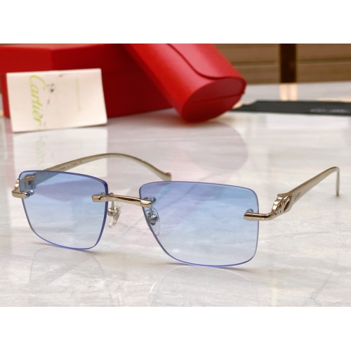 Cartier AAA Quality Sunglassess #1124598