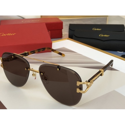 Cartier AAA Quality Sunglassess #1124609
