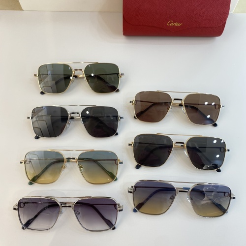 Replica Cartier AAA Quality Sunglassess #1124621 $68.00 USD for Wholesale