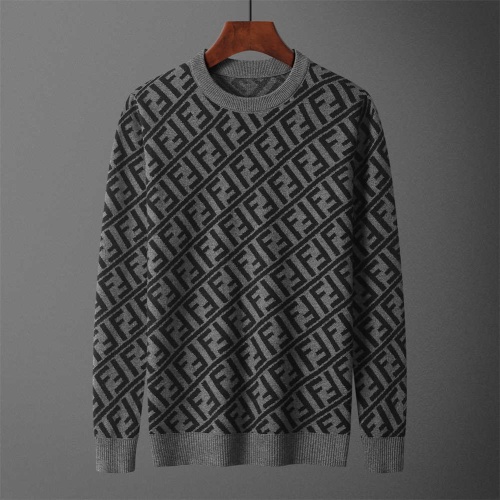 Fendi Sweaters Long Sleeved For Men #1124692 $45.00 USD, Wholesale Replica Fendi Sweaters