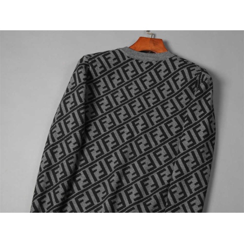 Replica Fendi Sweaters Long Sleeved For Men #1124692 $45.00 USD for Wholesale