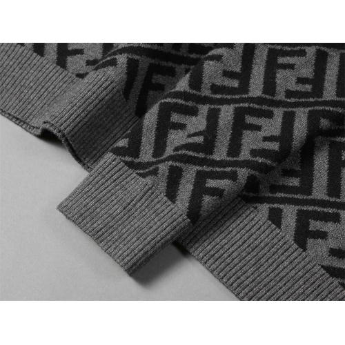 Replica Fendi Sweaters Long Sleeved For Men #1124692 $45.00 USD for Wholesale