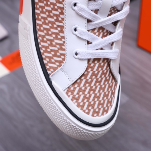 Replica Hermes Casual Shoes For Men #1124875 $96.00 USD for Wholesale