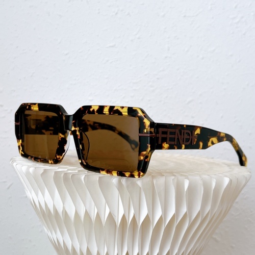 Fendi AAA Quality Sunglasses #1124922 $64.00 USD, Wholesale Replica Fendi AAA Quality Sunglasses
