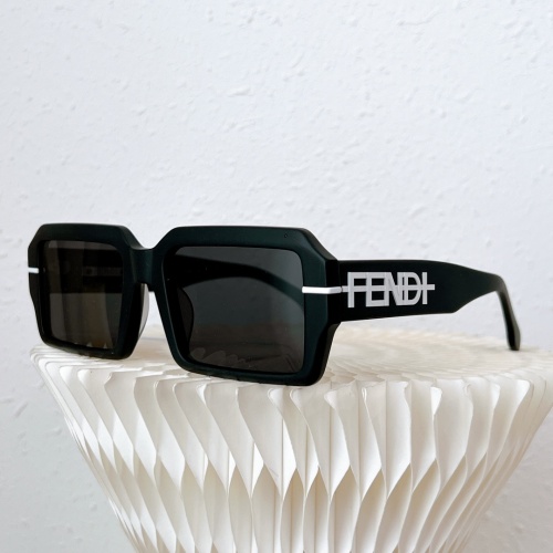 Fendi AAA Quality Sunglasses #1124924 $64.00 USD, Wholesale Replica Fendi AAA Quality Sunglasses