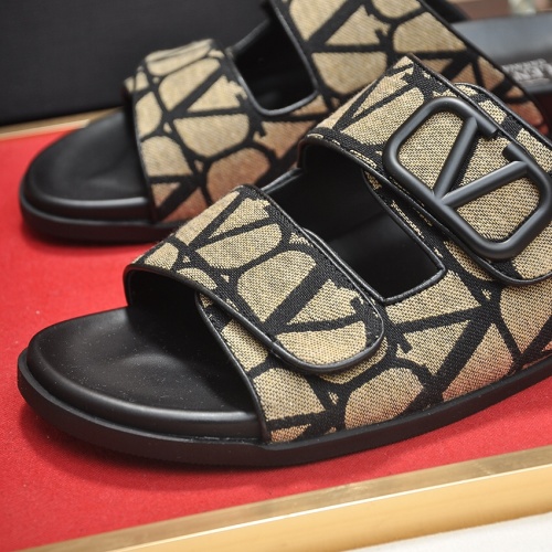 Replica Valentino Slippers For Men #1125008 $80.00 USD for Wholesale