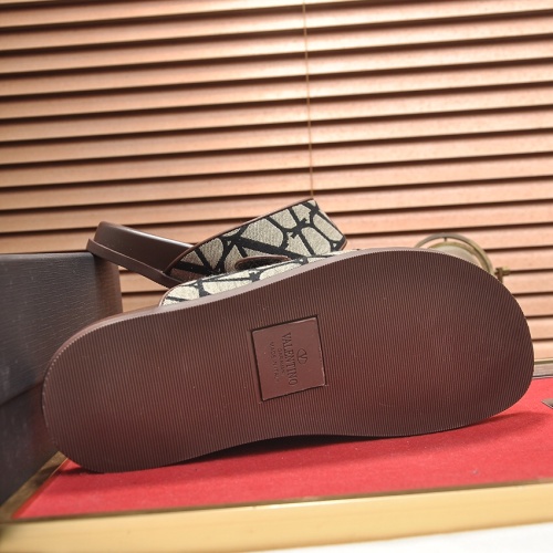Replica Valentino Slippers For Men #1125009 $80.00 USD for Wholesale