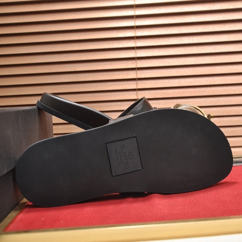 Replica Valentino Slippers For Men #1125028 $82.00 USD for Wholesale