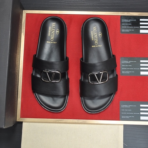 Replica Valentino Slippers For Men #1125029 $82.00 USD for Wholesale