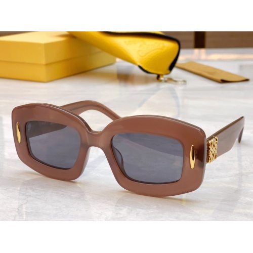 LOEWE AAA Quality Sunglasses #1125061 $64.00 USD, Wholesale Replica LOEWE AAA Quality Sunglasses