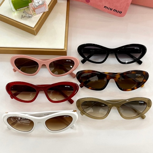 Replica MIU MIU AAA Quality Sunglasses #1125064 $52.00 USD for Wholesale