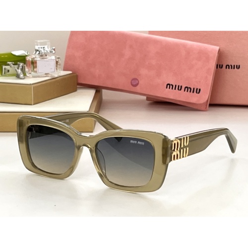 MIU MIU AAA Quality Sunglasses #1125071 $52.00 USD, Wholesale Replica MIU MIU AAA Sunglasses