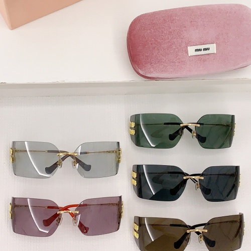 Replica MIU MIU AAA Quality Sunglasses #1125082 $80.00 USD for Wholesale