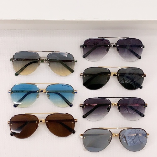 Replica Montblanc AAA Quality Sunglasses #1125087 $60.00 USD for Wholesale