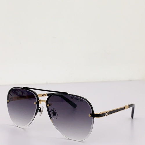 Montblanc AAA Quality Sunglasses #1125092 $60.00 USD, Wholesale Replica Montblanc AAA Quality Sunglasses