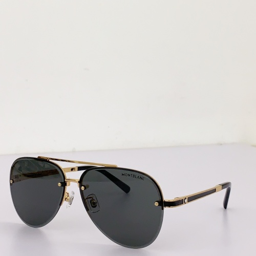 Montblanc AAA Quality Sunglasses #1125093 $60.00 USD, Wholesale Replica Montblanc AAA Quality Sunglasses