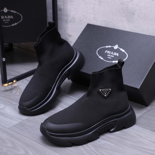 Prada Boots For Men #1125190 $82.00 USD, Wholesale Replica Prada Boots