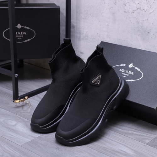 Replica Prada Boots For Men #1125190 $82.00 USD for Wholesale