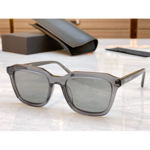 Yves Saint Laurent YSL AAA Quality Sunglasses #1125258 $48.00 USD, Wholesale Replica Yves Saint Laurent YSL AAA Quality Sunglasses