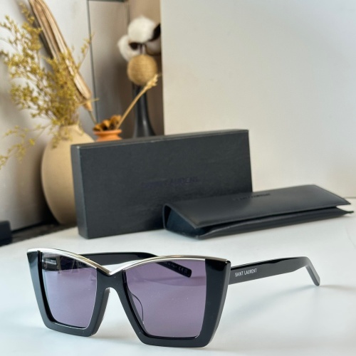 Yves Saint Laurent YSL AAA Quality Sunglasses #1125266 $52.00 USD, Wholesale Replica Yves Saint Laurent YSL AAA Quality Sunglasses