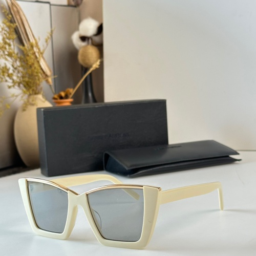 Yves Saint Laurent YSL AAA Quality Sunglasses #1125268 $52.00 USD, Wholesale Replica Yves Saint Laurent YSL AAA Quality Sunglasses
