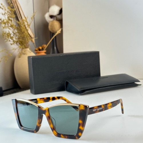 Yves Saint Laurent YSL AAA Quality Sunglasses #1125270 $52.00 USD, Wholesale Replica Yves Saint Laurent YSL AAA Quality Sunglasses