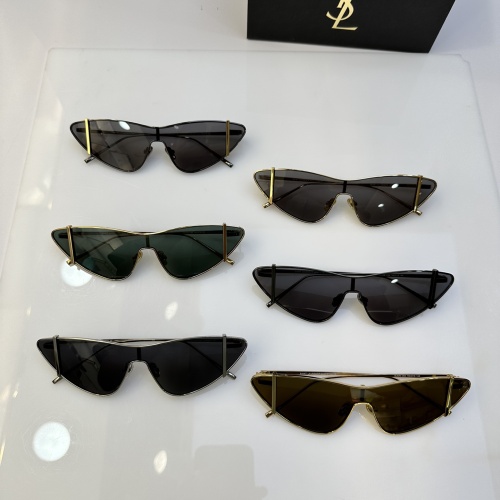 Replica Yves Saint Laurent YSL AAA Quality Sunglasses #1125271 $52.00 USD for Wholesale