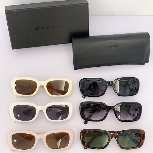 Replica Yves Saint Laurent YSL AAA Quality Sunglasses #1125280 $52.00 USD for Wholesale