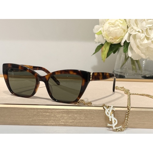 Yves Saint Laurent YSL AAA Quality Sunglasses #1125298 $68.00 USD, Wholesale Replica Yves Saint Laurent YSL AAA Quality Sunglasses