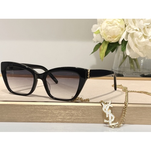 Yves Saint Laurent YSL AAA Quality Sunglasses #1125299 $68.00 USD, Wholesale Replica Yves Saint Laurent YSL AAA Quality Sunglasses