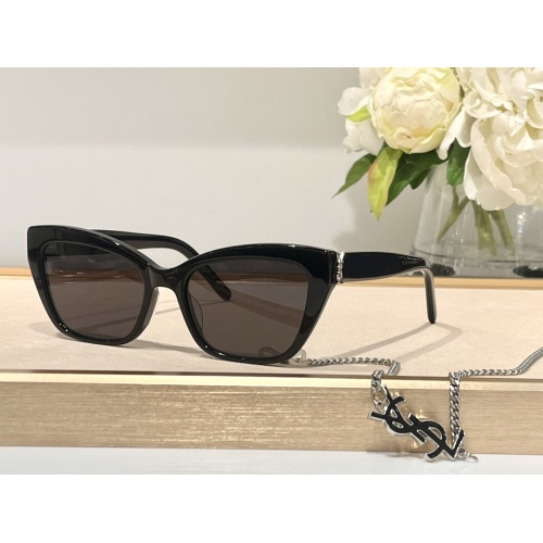 Yves Saint Laurent YSL AAA Quality Sunglasses #1125300 $68.00 USD, Wholesale Replica Yves Saint Laurent YSL AAA Quality Sunglasses