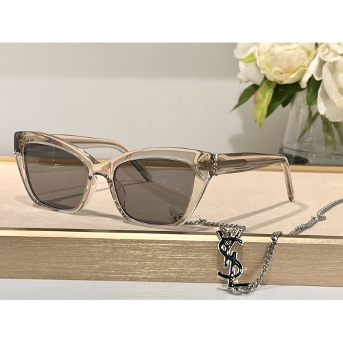 Yves Saint Laurent YSL AAA Quality Sunglasses #1125303 $68.00 USD, Wholesale Replica Yves Saint Laurent YSL AAA Quality Sunglasses