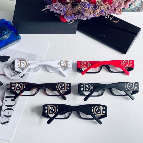 Replica Dior Fashion Goggles #1125351 $60.00 USD for Wholesale