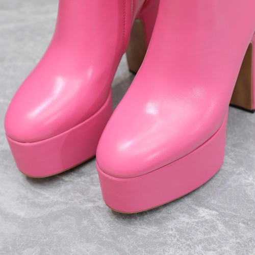 Replica Valentino Boots For Women #1125437 $140.00 USD for Wholesale
