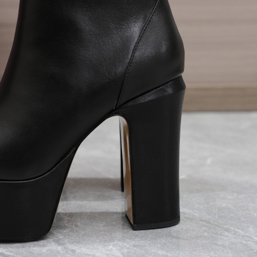 Replica Valentino Boots For Women #1125439 $140.00 USD for Wholesale