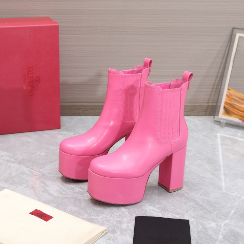 Valentino Boots For Women #1125441 $140.00 USD, Wholesale Replica Valentino Boots