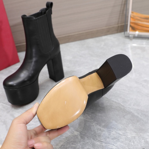 Replica Valentino Boots For Women #1125442 $140.00 USD for Wholesale
