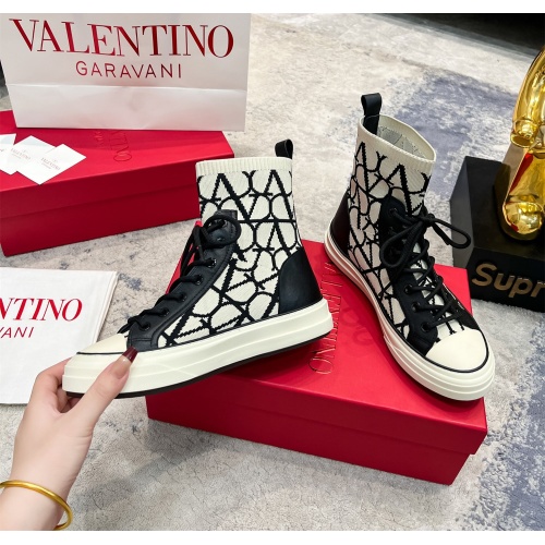 Replica Valentino Boots For Women #1125460 $102.00 USD for Wholesale