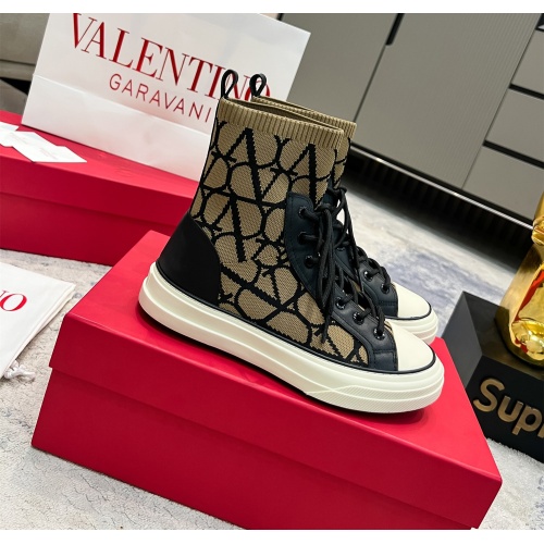 Replica Valentino Boots For Women #1125461 $102.00 USD for Wholesale