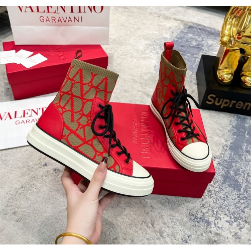 Valentino Boots For Women #1125463 $102.00 USD, Wholesale Replica Valentino Boots