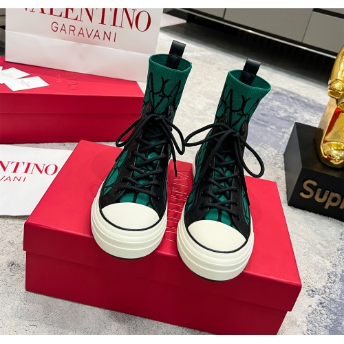 Replica Valentino Boots For Women #1125464 $102.00 USD for Wholesale